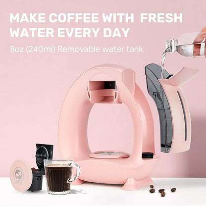Single Serve Coffee Maker, Fast Brew in 2 minutes, Stylish＆Compact Design - Image 4