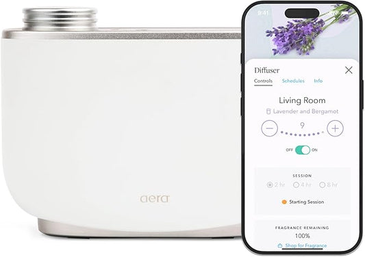 Aera Home Essential Oil Fragrance Diffuser – Waterless Electric Aromatherapy by Aera