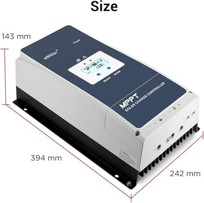 EPEVER 100A MPPT Solar Charge Controller 12V/24V/36V/48V DC Automatically - Image 7