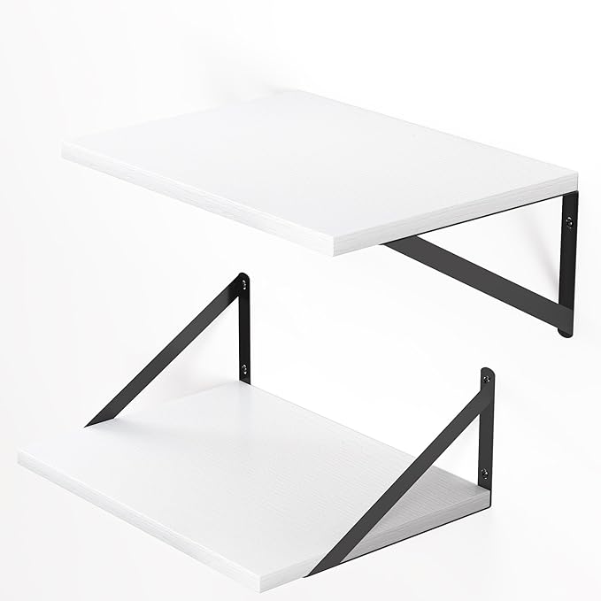 Heimlove White Deep Floating Shelves - Image 8