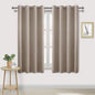 DWCN Blackout Curtains for Bedroom, Room Darkening Thermal Light Blocking by DWCN
