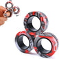 Cevioce 3Pcs Magnetic Rings Fidget Toy Set, Idea ADHD Anxiety Magnetic Fidget by Cevioce
