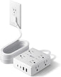 15Ft Long Extension Cord, Surge Protector Power Strip by SUPERDANNY