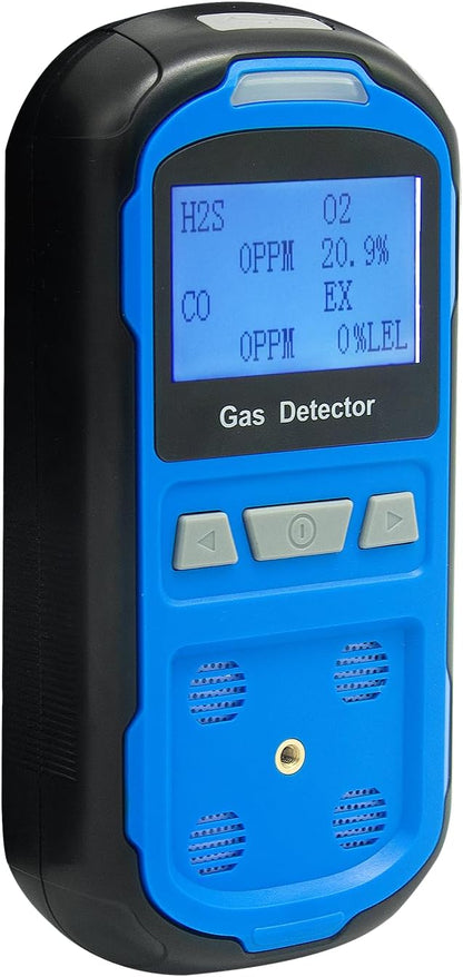 Upgraded 4 Gas Monitor Multi Gas Detector, Yfwsrecinoe Gas Leak Detector by Unknown