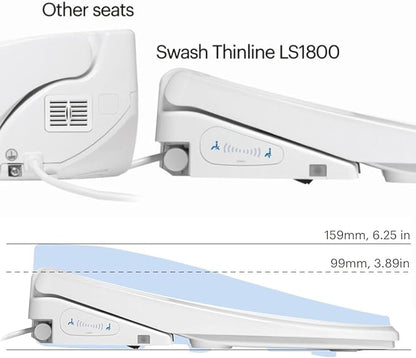 Brondell LS1800-RW Swash Electric Bidet Toilet Seat - Image 8