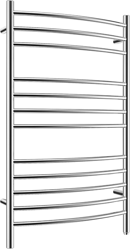 HEATGENE Towel Warmer Wall Mount Electric Plug-in/Hardwired Heated Towel Rack by HEATGENE
