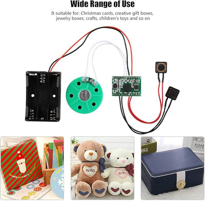 Greeting Card Module, 60-Second DIY Voice Greeting Card Module Music Sound - Image 3