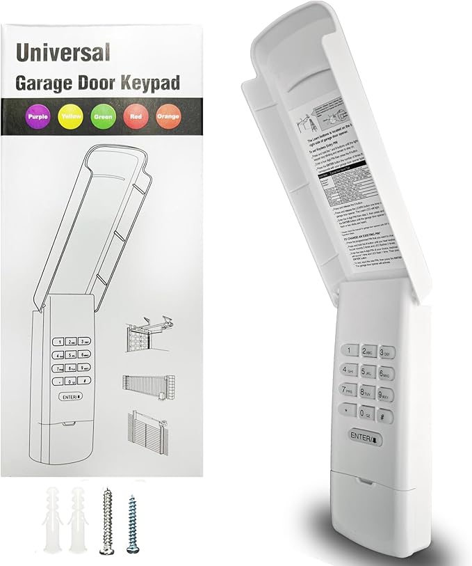 Garage Door Opener Keypad for Liftmaster Chamberlain Craftsman Wayne Dalton by Gioaty