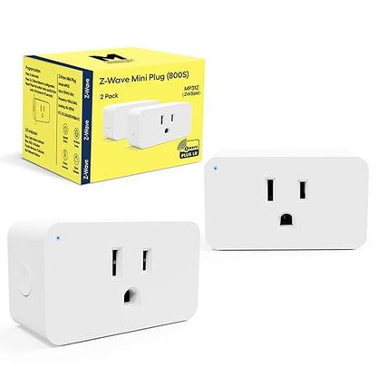 Minoston 800 Zwave Plug Smart Outlet Switch LR, Z-Wave hub Required, Bult in by Minoston
