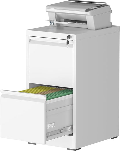 File Cabinet, 2 Drawer File Cabinet by Unknown