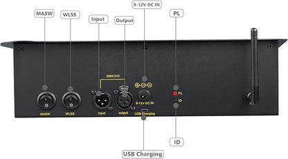 CaalLogt DMX512 Controller Stage DJ Light Console Lighting Mixer Board Console - Image 5