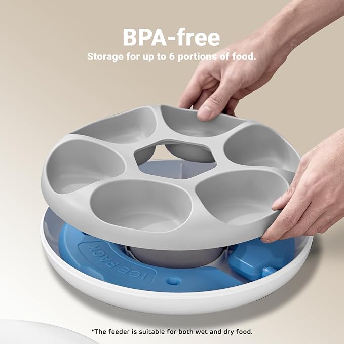 iPettie Donut Frost WiFi 6 Meal Automatic Cat Dispenser - Image 5