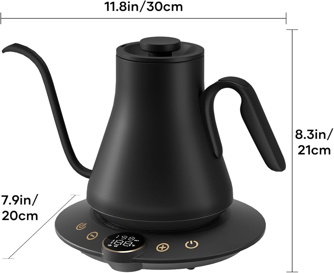 Gooseneck Electric Kettle with ±1℉ Temperature Control - Image 8