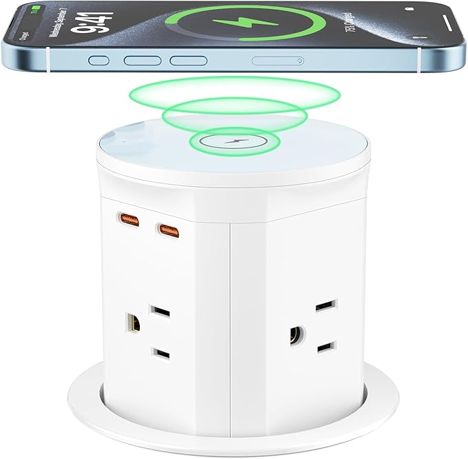 QBA Pop Up Countertop Outlet by QBAMakesYourLifeEasier