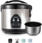 10-Cup Uncooked Rice Cooker & Food Steamer by Moosum