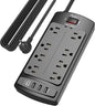 Surge Protector Power Strip by Nuetsa