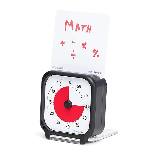 Time Timer 3 inch Visual Timer — 60 Minute Kids Desk Countdown Clock by TimeTimer