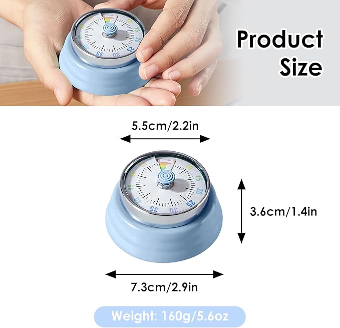 Teeloray Visual Timer for Kids Rainbow Kitchen Timer - Image 6
