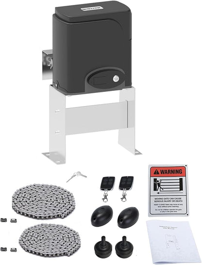 GATEXPERT Automatic Sliding Gate Operator Kit Driveway Security Gate Opener by GATEXPERT