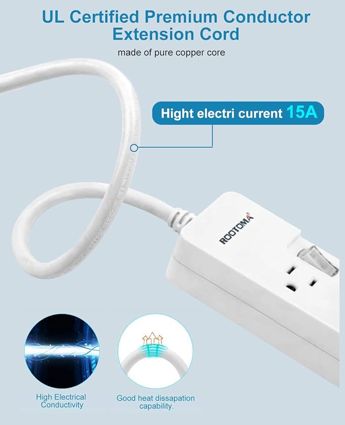 10FT Heavy Duty Extension Cord - Image 4