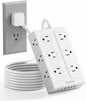 Zoxwzop Surge Protector Power Strip – 10FT Extension Cord by Zoxwzop