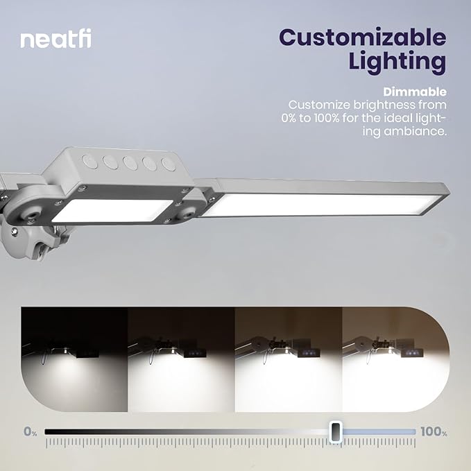 Neatfi LED Desk Lamp, Dimmable Desk Light - Image 6