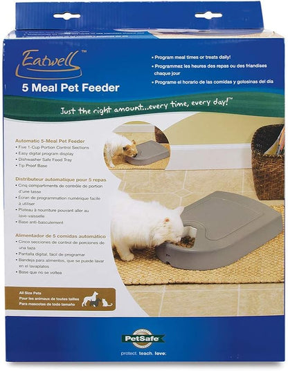 PetSafe Automatic Dog Feeder, 5 Meals, 40 oz Capacity, - Image 10