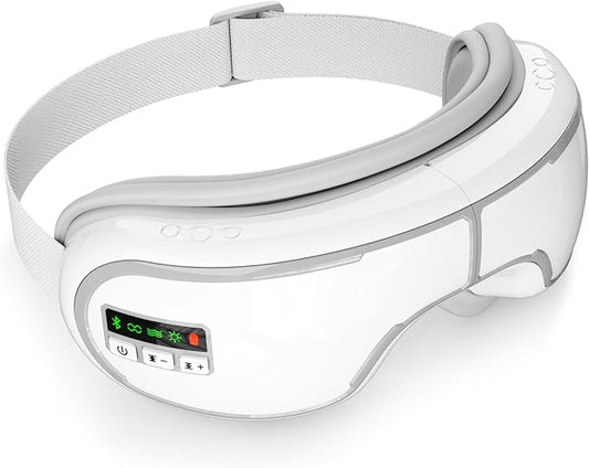 Eye Massager with Heat, Heated Eye Mask, Compression Massage, Eye Massager by klobela