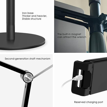 viozon 3-in-1 Selfie Desktop Live Stand, Height Adjustable/Overhead, Compatible - Image 6