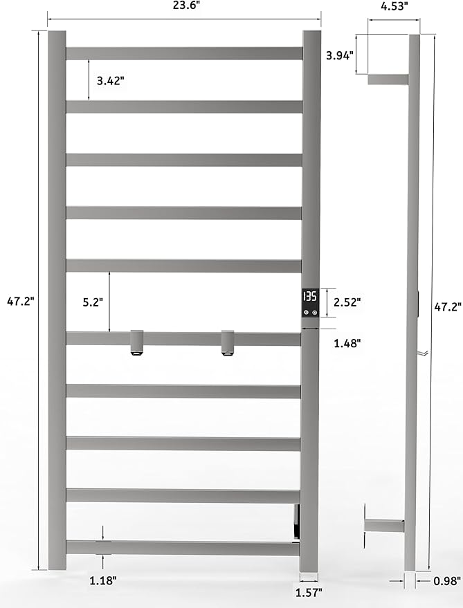 Electric Towel Warmer | Super Thin | - Image 3