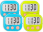 Classroom Timers for Teachers Kids Large Magnetic Digital Timer 4 Pack by AOUCE