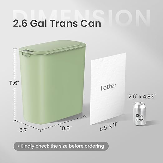Cesun Automatic Motion Sensor Bathroom Trash Can - Image 2