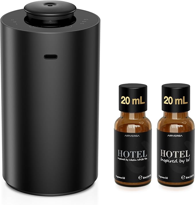 Airversa Waterless Essential Oil Diffuser Starter Kit by Airversa