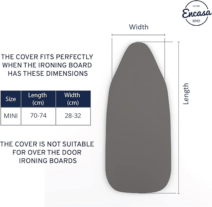 Encasa XO Mini Ironing Board Cover - Image 3