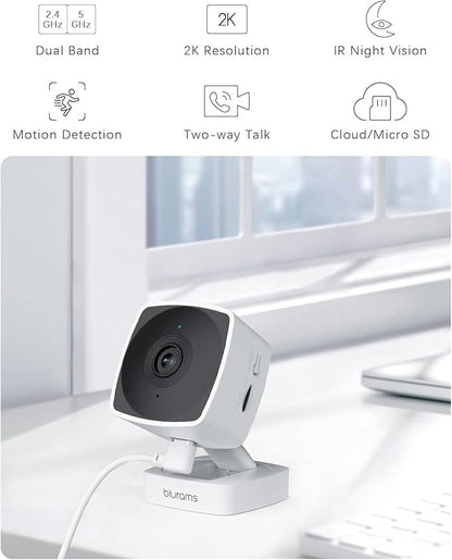 blurams Cameras for Home Security 5GHz, 2K Indoor Camera, Pet Camera - Image 2