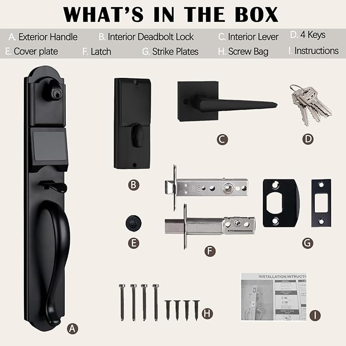 HISAFE Keyless Entry Door Lock - Image 9