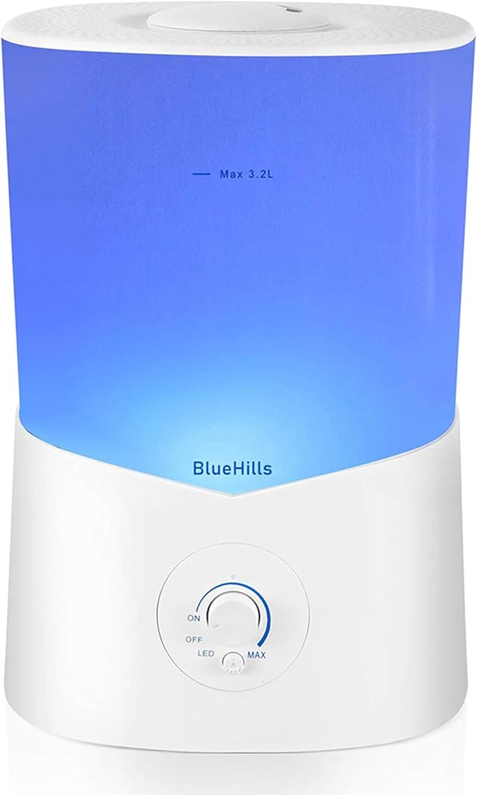 BlueHills Premium 3000 ML XL Essential Oil Diffuser Aroma Humidifier 3 Liter by BlueHills