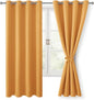 Hiasan Blackout Curtains for Bedroom, 52 x 63 Inches Length by Hiasan