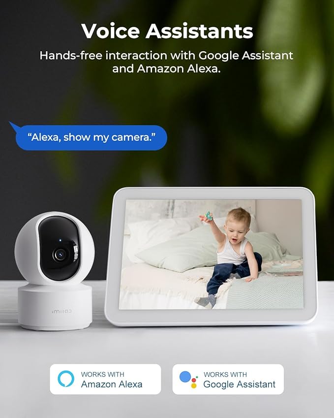 IMILAB C21 2.5K Security Camera Indoor, 360° View Room Camera - Image 9