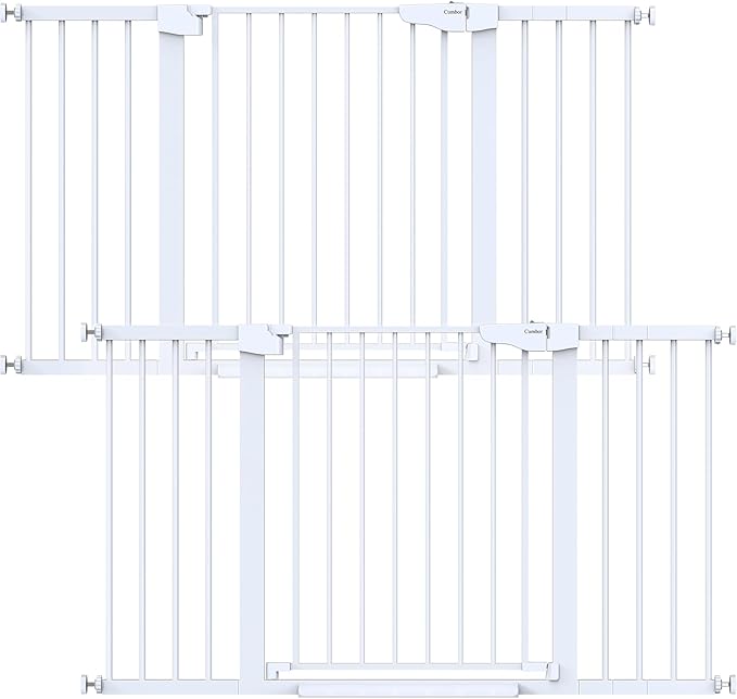 Cumbor 2 Pack 29.7-54.2" Baby Gate by Cumbor