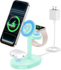 Hevanto 2025 3 in 1 Wireless Charging Station by Hevanto