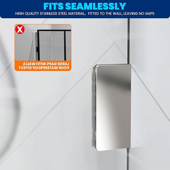 Bathroom Shower Glass Door 32 * 78" - Image 4