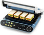 7-In-1 Sandwich Maker with LED Touch Panel & No-Stick Plates, Electric Panini by BUYNOW