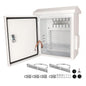 Outdoor Electrical Box 16'' x 12'' x 8'' One-Piece Ventilation Design by Yeaborn