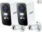 ieGeek Security Cameras Wireless Outdoor 2-Pack, 2K WiFi Surveillance Camera by ieGeek