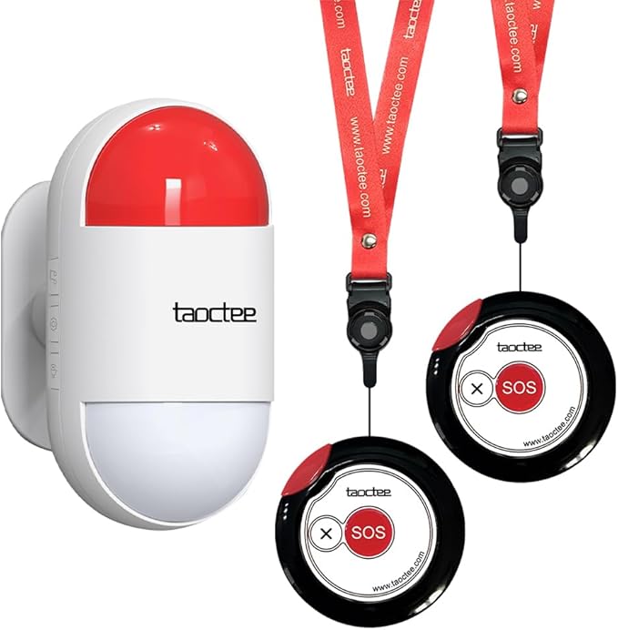 Panic Button Alarm for Security Emergency Remote Panic Alarm Siren for Home by ReliablePanicSirenAlarm
