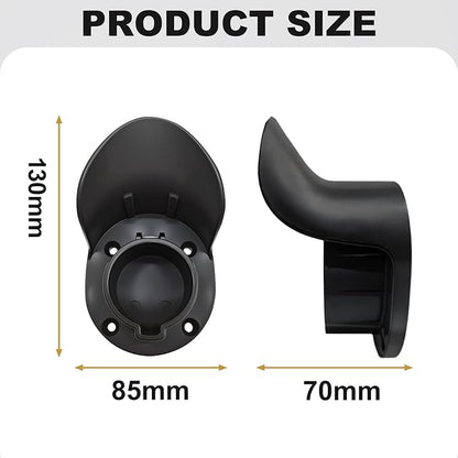 LEISHENG ENERGY EV Charger Holder Wall Mount, SAE J1772 Nozzle Holster Dock and - Image 2