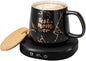Coffee Mug Warmer & Best MOM Ever Mug Set, Electric Coffee Cup Warmer by SmartTool%E2%80%A2BetterLife