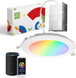 ASD 1 Pack LED Smart Recessed Lighting 6 Inch 15W, RGBW Color Changing Lights by ASDLightingCorporation