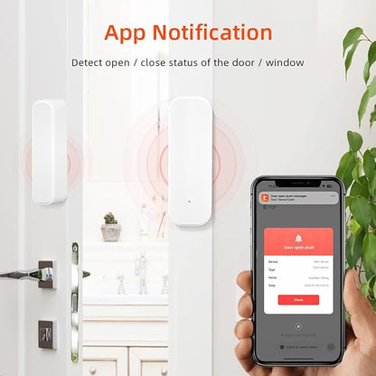 WiFi Door Sensor Window Detector: Smart Magnetic Door Open Detector - Image 2